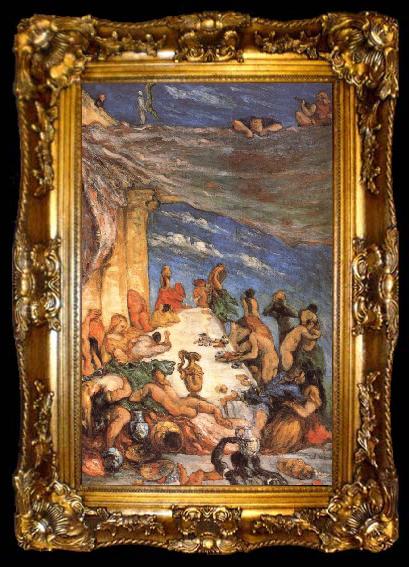 framed  Paul Cezanne Ibe eeast, ta009-2